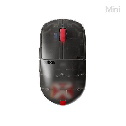 [Clear Black Edition] X2H Mini Gaming Mouse