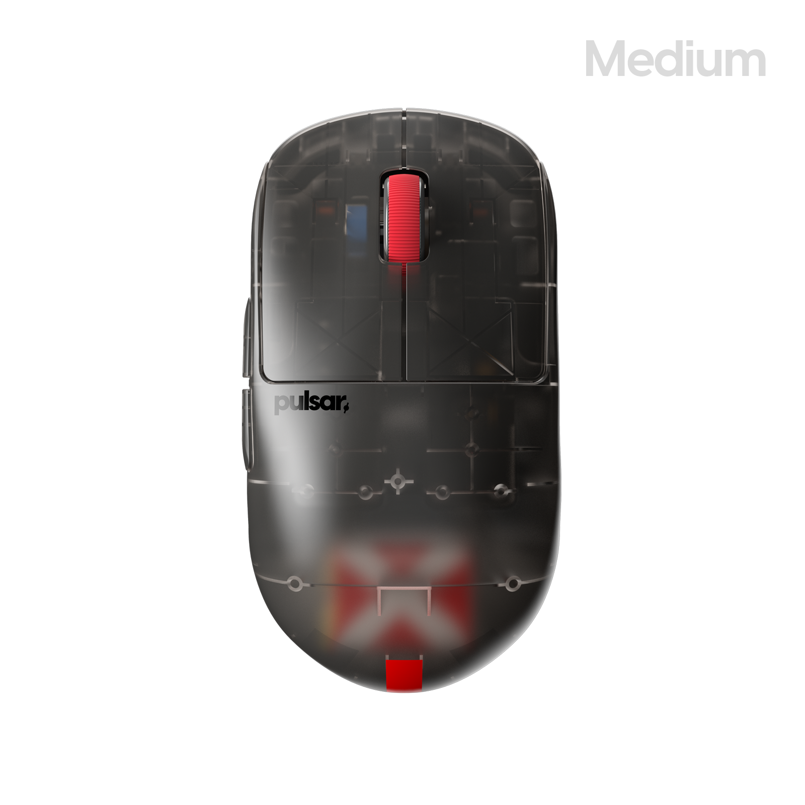 [Clear Black Edition] X2H Medium Gaming Mouse