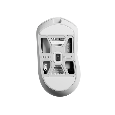 X3 gaming mouse with ergonomic design, right handed 26000 DPI sensor, 400 IPS tracking, and lightweight mini size1 XS-sensor 3950 sensor