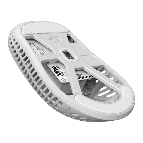 Pulsar Gaming Gears Xlite Wireless Gaming Mouse White Wide feet