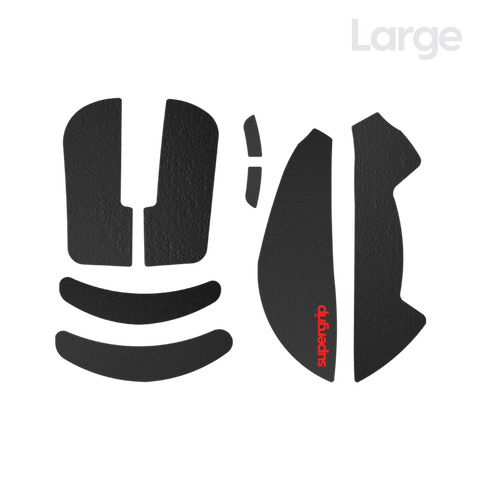 Pulsar gaming Gears Supergrip Grip Tape for Xlite v3 v4 Gaming Mouse, providing enhanced grip and control Japan fabric Non-slip optimized for gaming precision
