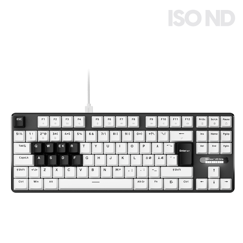 PCMK 3 HE TKL Gaming Keyboard - ISO ND