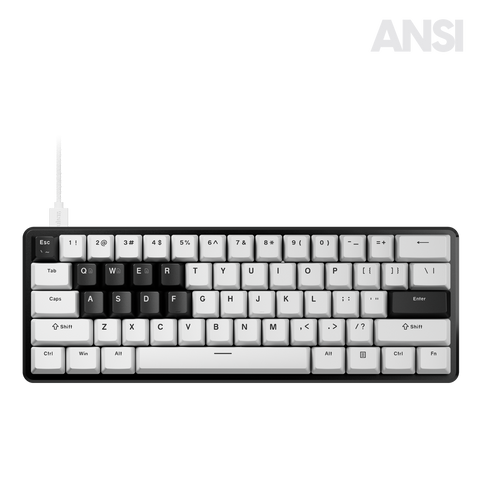 [ANSI] PCMK 3 HE 60 Hall Effect Magnetic Gaming Keyboard