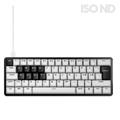 [ISO ND] PCMK 3 HE 60 Hall Effect Magnetic Gaming Keyboard