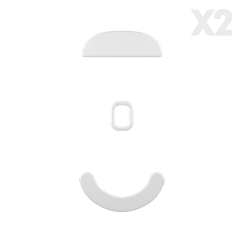 PTFE Skates for X2 v2 / X2H / X2A / X2 (Medium & Mini) - Pulsar Gaming Gears