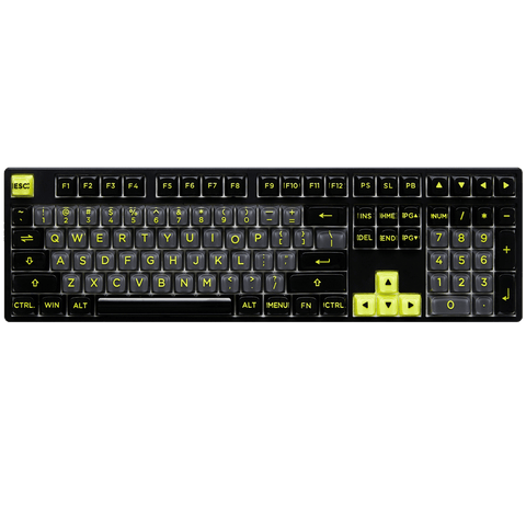 [Acid Rewind Edition] 3D Polycarbonate 124 Keycaps - Pulsar Gaming Gears