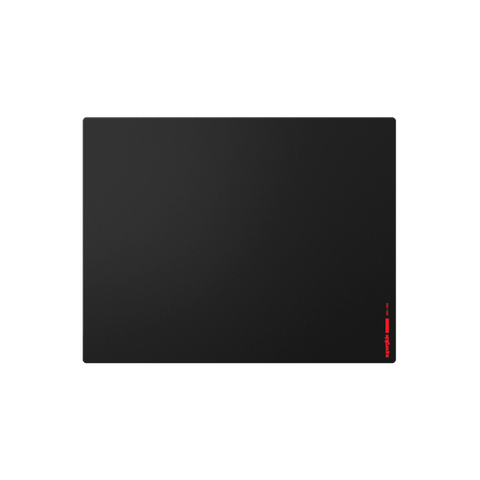 Black Superglide Glass Mousepad XL (Extra Large) tempered glass surface for ultra-smooth mouse movements and enhanced portability. Made with durable Gorilla Glass and an anti-slip silicone rubber base for maximum grip on surfaces