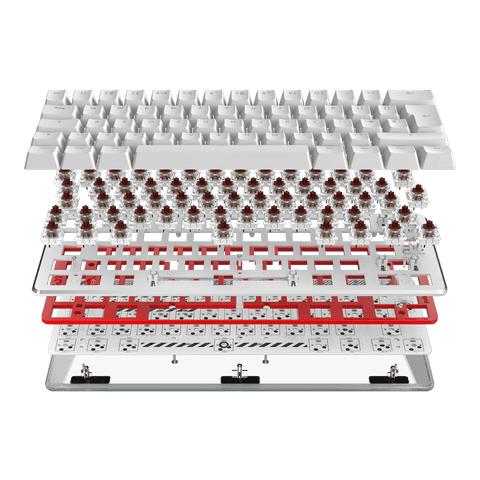 Pulsar Gaming Gears_PCMK 60% ISO Mechanical Gaming Keyboard Barebone White