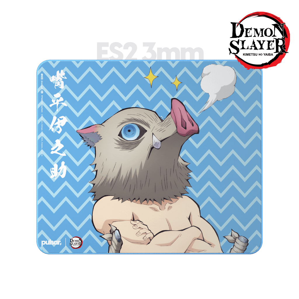 [Demon Slayer] ES2 INOSUKE eSports Mousepad 3mm XL (Medium Speed) - Pulsar Gaming Gears