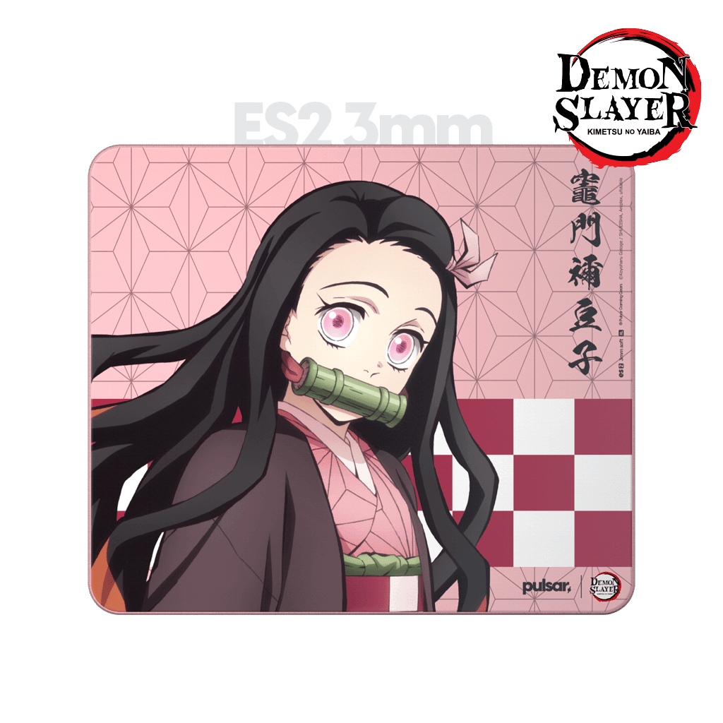 [Demon Slayer] ES2 NEZUKO eSports Mousepad 3mm XL (Medium Speed) - Pulsar Gaming Gears