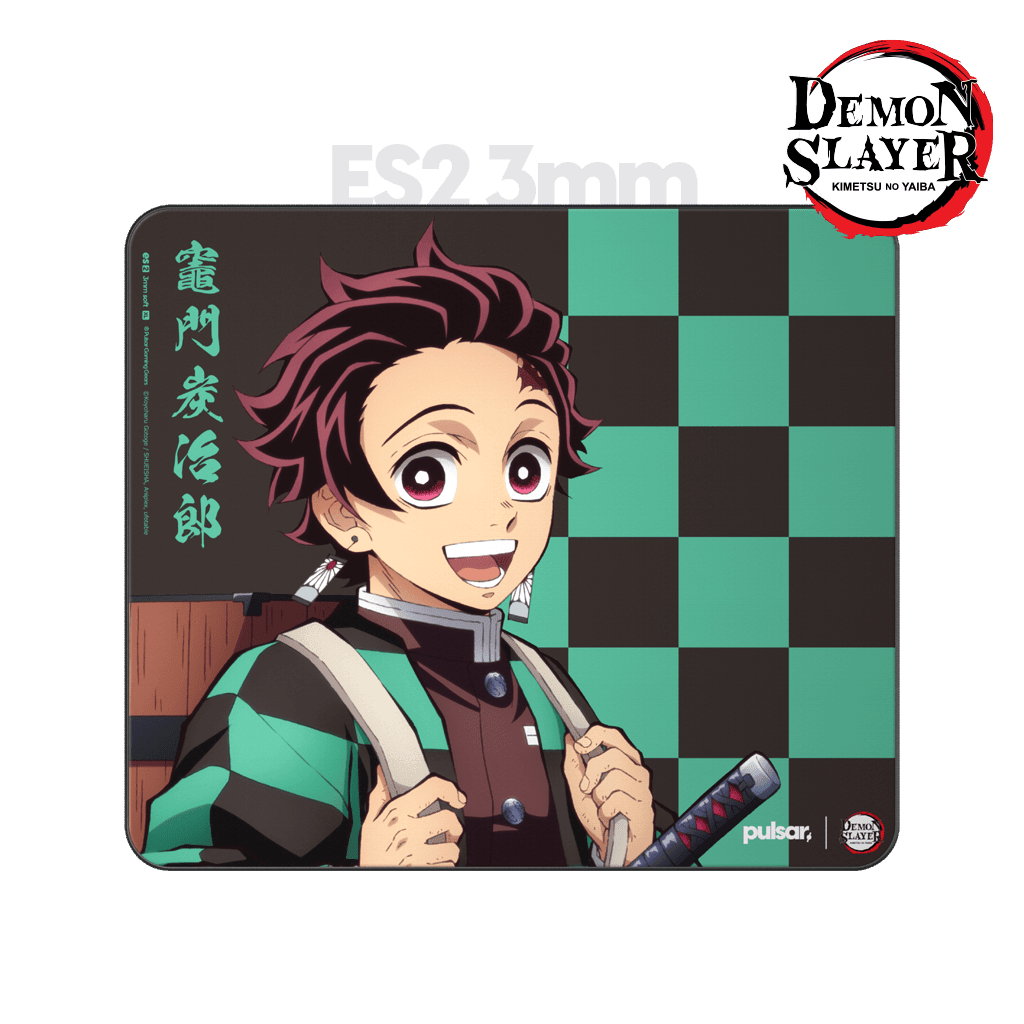 [Demon Slayer] ES2 TANJIRO eSports Mousepad 3mm XL (Medium Speed) - Pulsar Gaming Gears