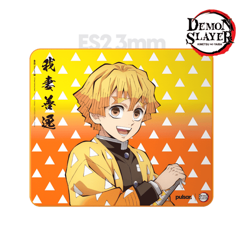 [Demon Slayer] ES2 ZENITSU eSports Mousepad 3mm XL (Medium Speed) - Pulsar Gaming Gears