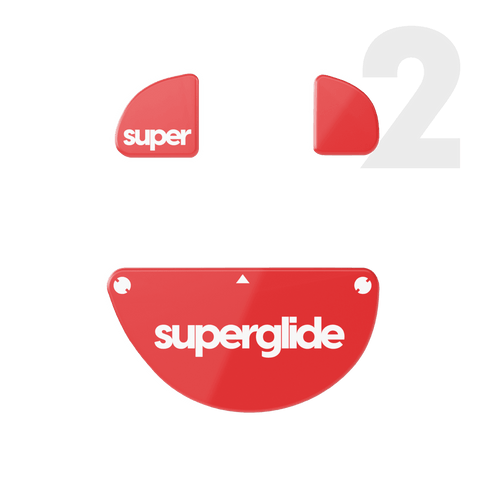 Superglide Glass mouse skates for Zowie EC Wireless Series