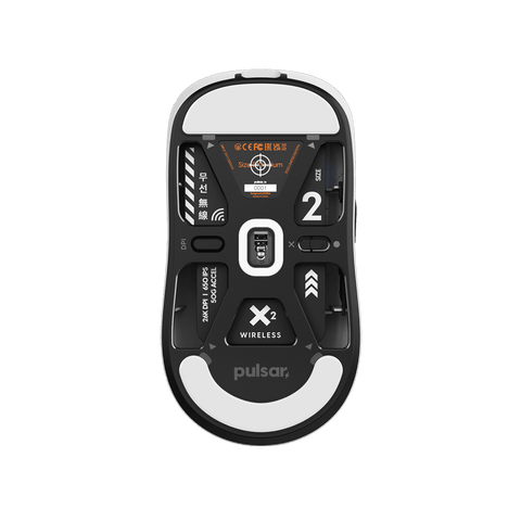 [Aim Trainer Pack] X2 v1 Gaming Mouse - Pulsar Gaming Gears