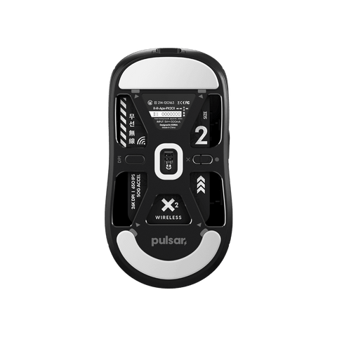 X2 gaming mouse Black bottom