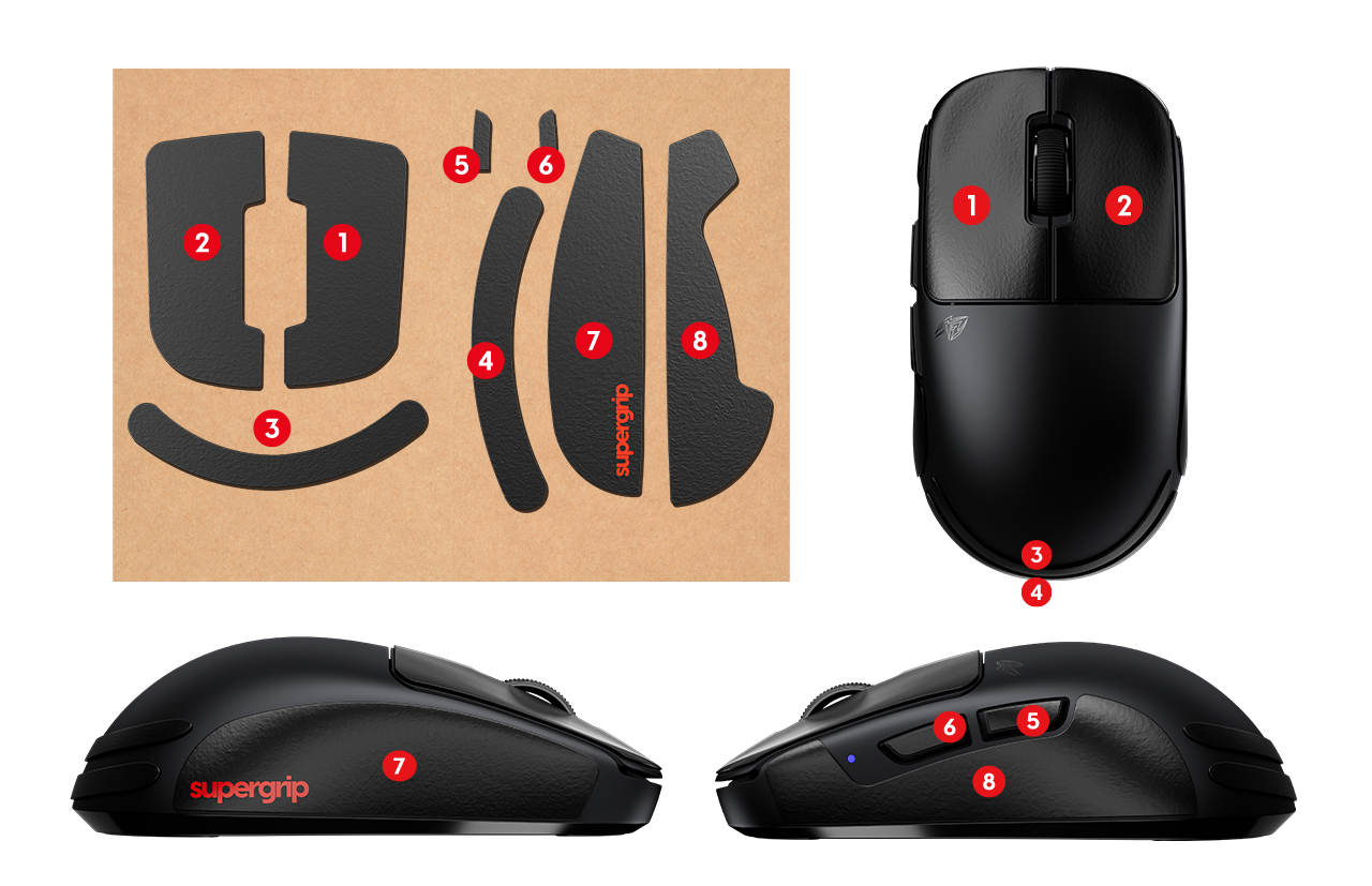 Supergrip grip tape for X3