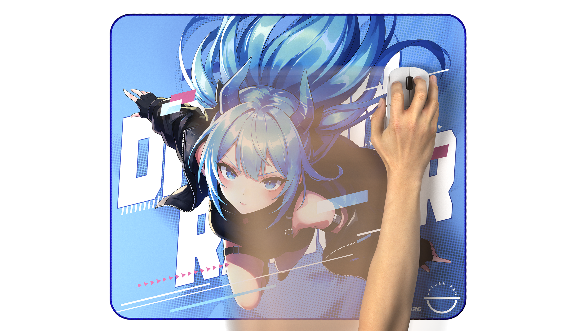 Saturn Pro DRG Gaming Mousepad Glide
