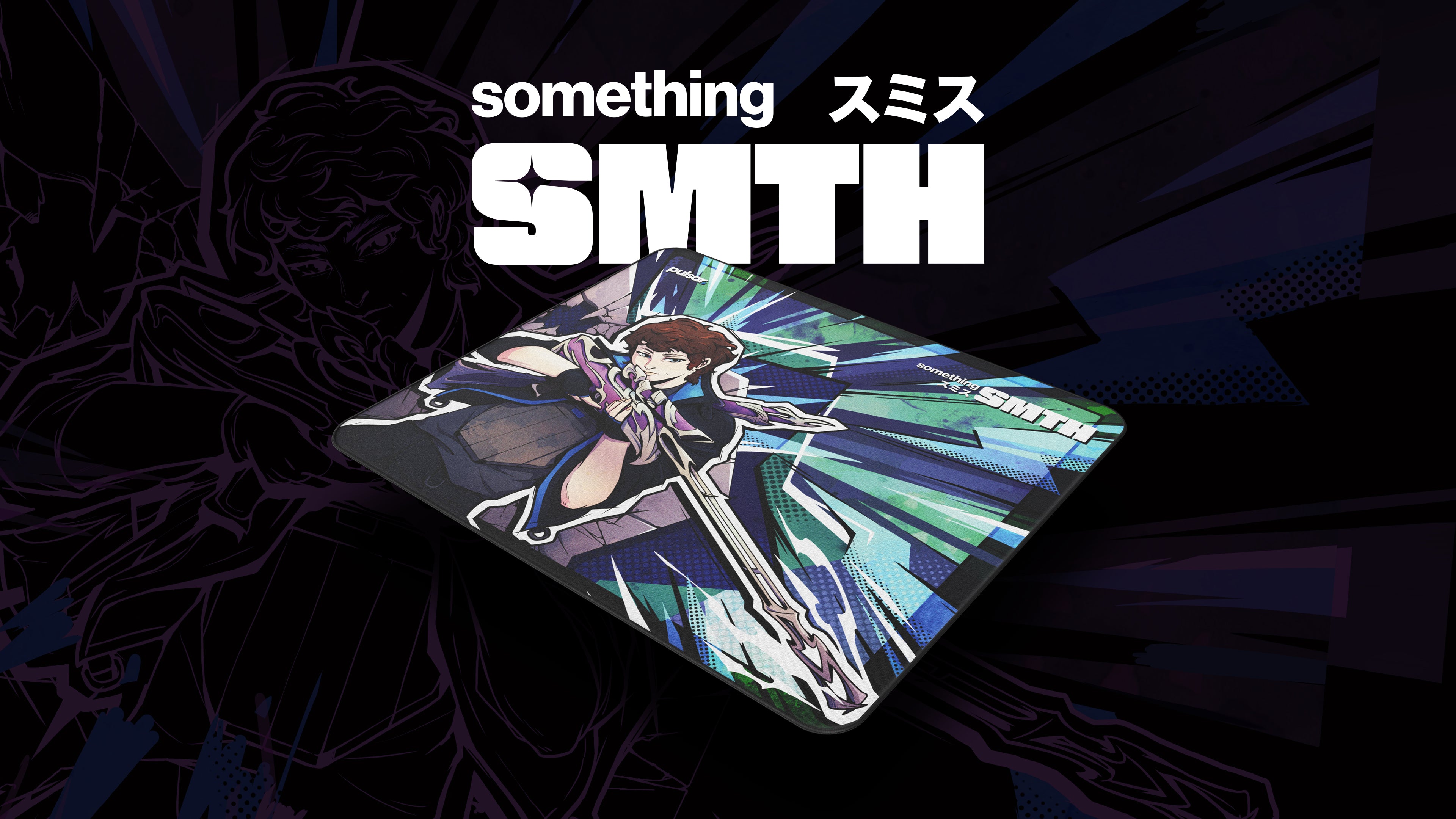 Pulsar x Something Slow speed brake type gaming mousepad