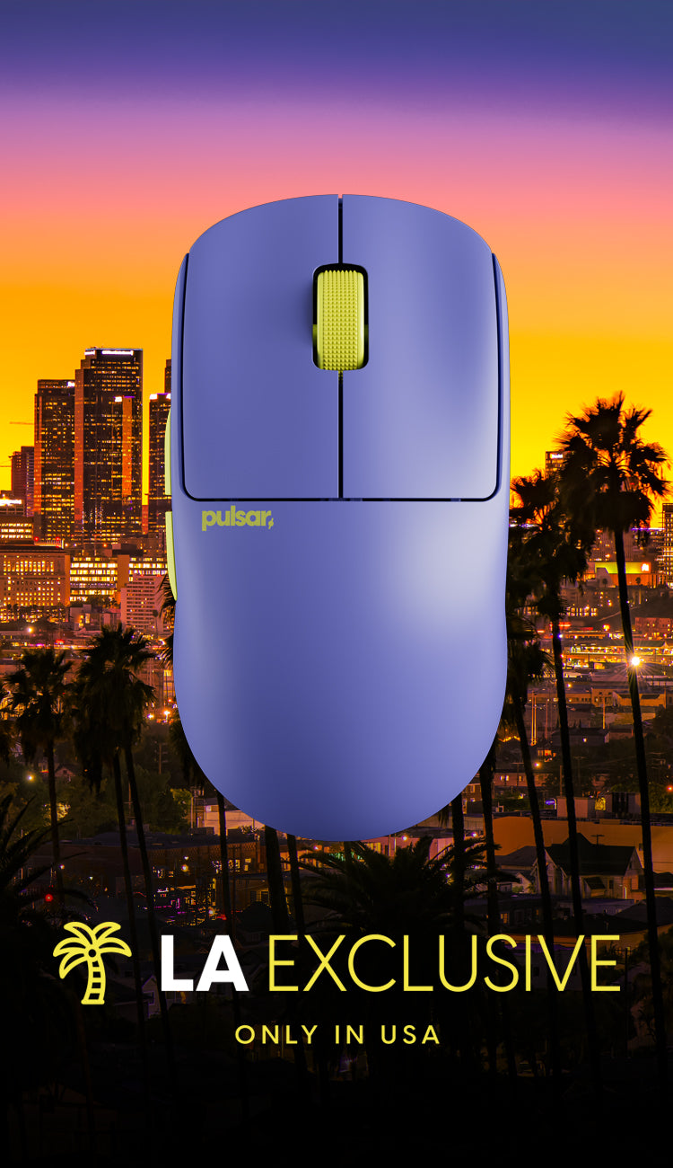 Pulsar X2 CrazyLight LA Edition gaming mouse