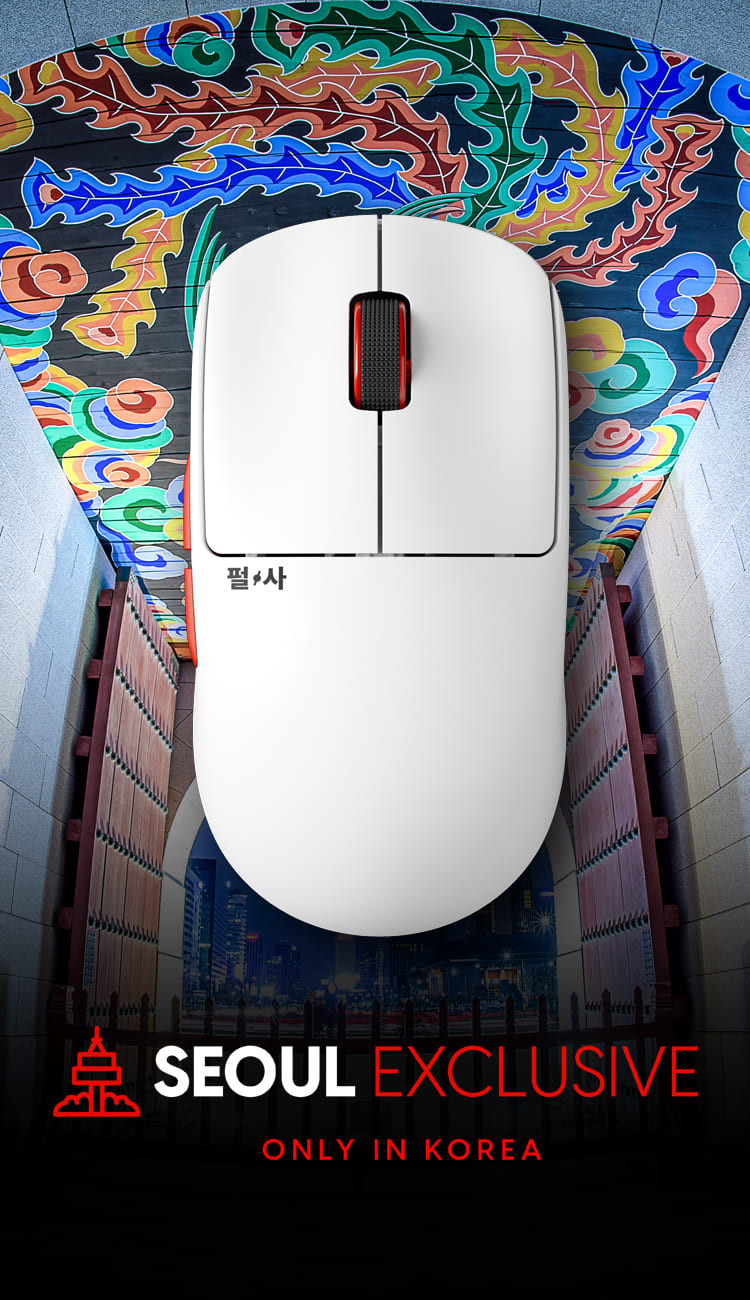 Pulsar X2 CrazyLight Seoul Edition gaming mouse