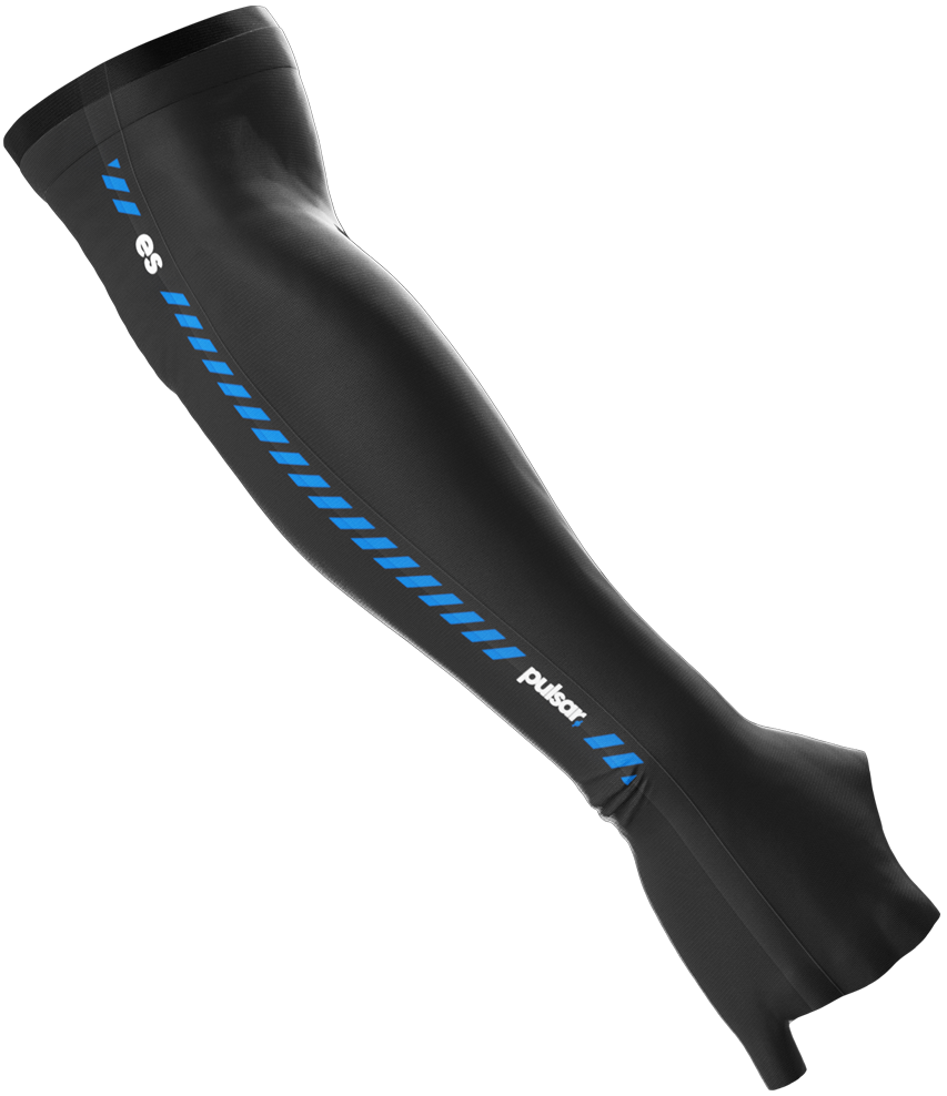 Pulsar eS Arm Sleeve finger long black