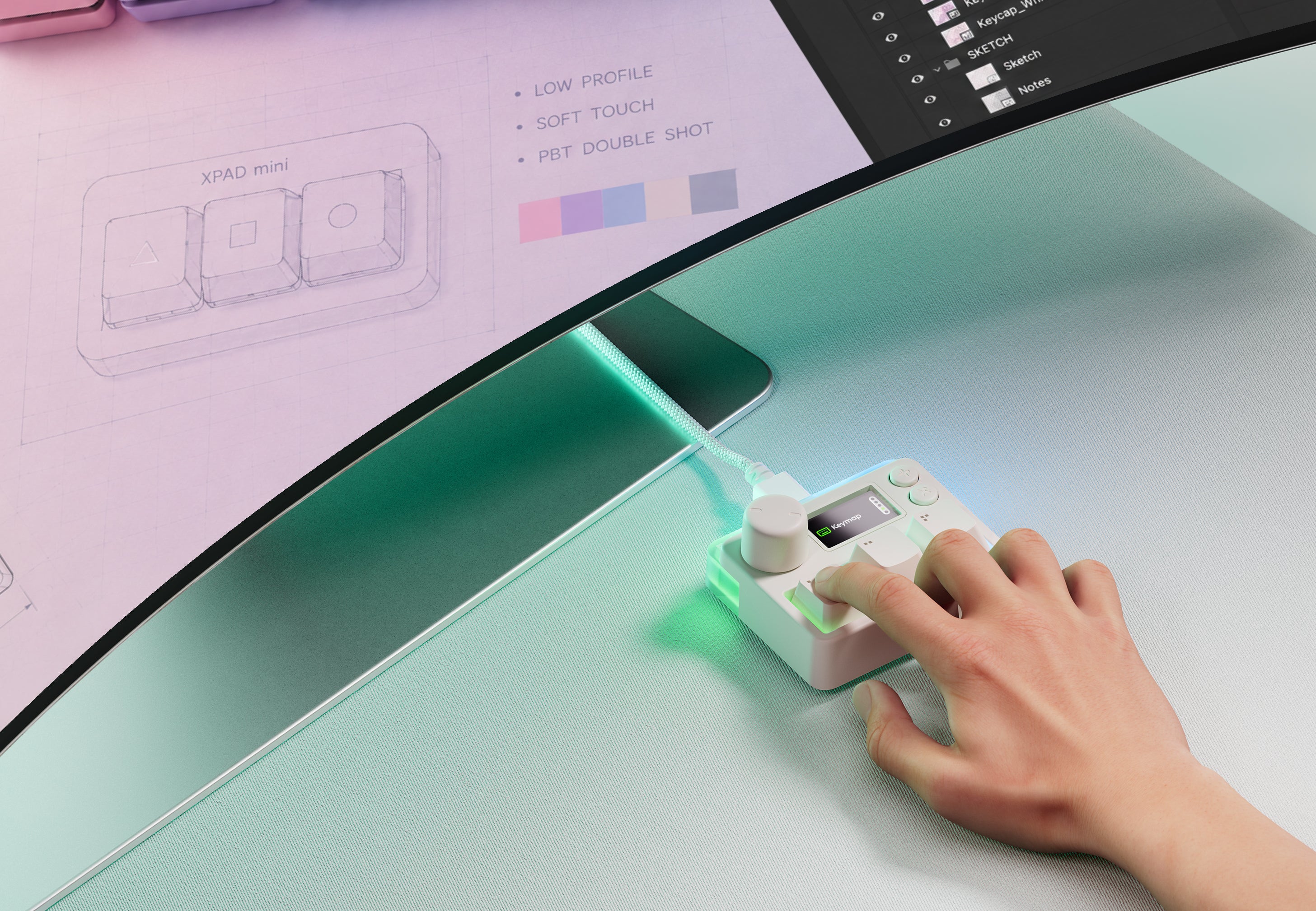 XPAD Mini Creative Workflow