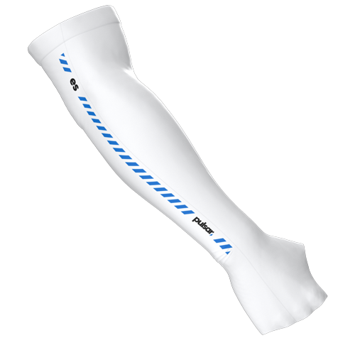 Pulsar eS Arm Sleeve palm long white