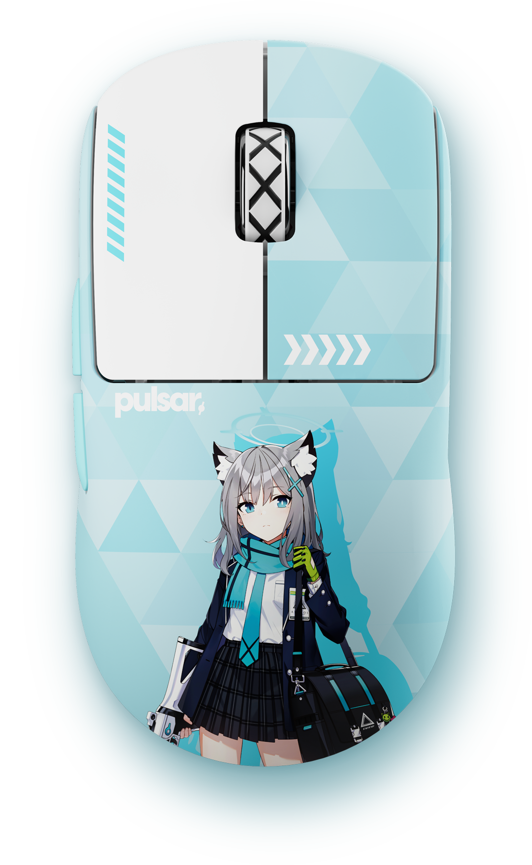 X2 CrazyLight Blue Archive Shiroko