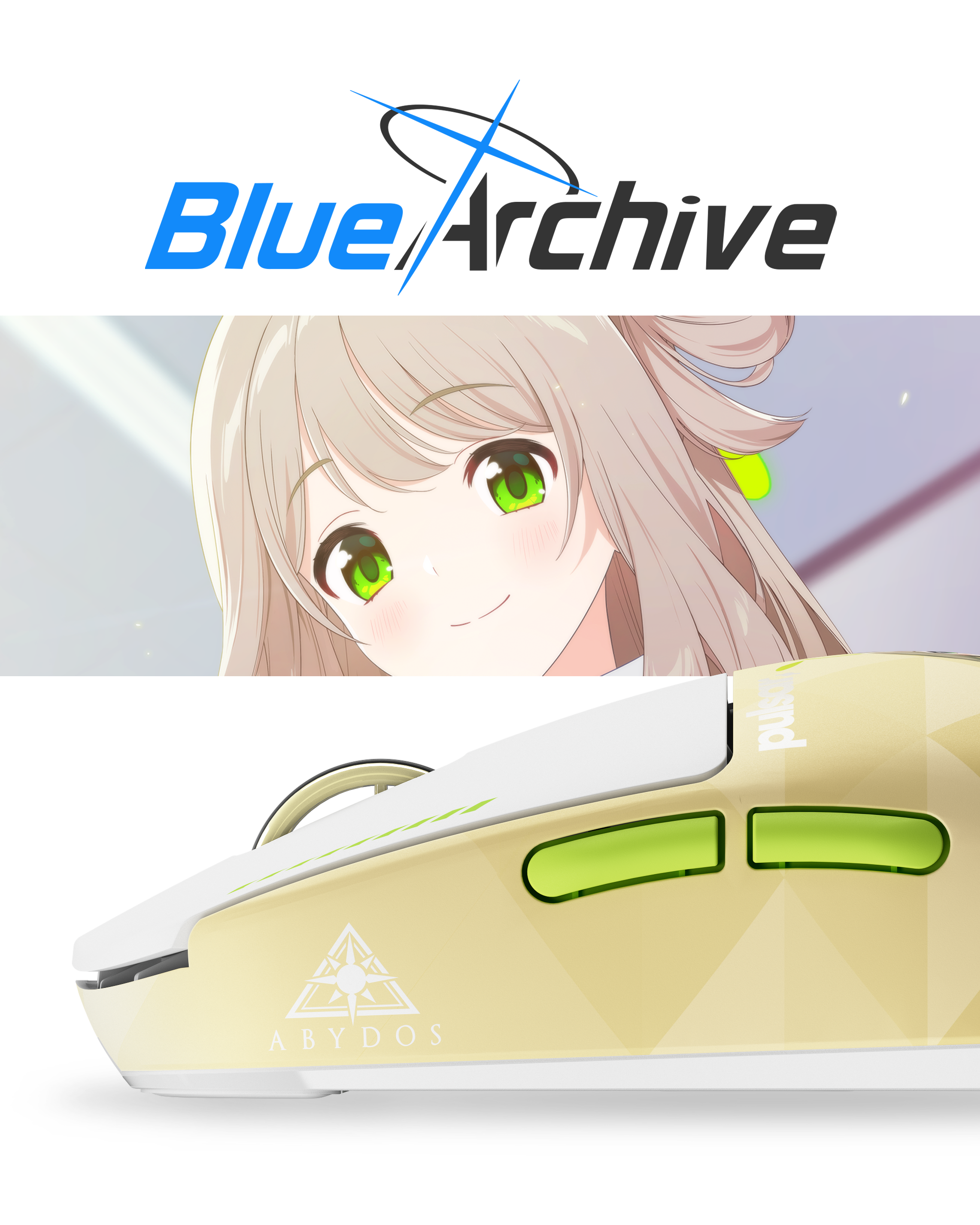 Pulsar X2 CrazyLight side button and nonomi face