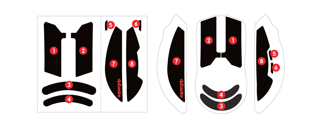 Supergrip Razer Viper V2 Pro