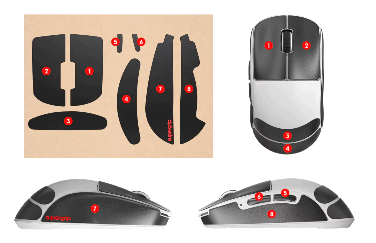 Supergrip grip tape for X2