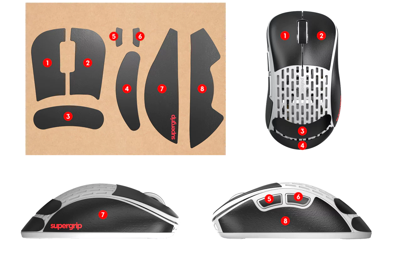 Supergrip grip tape for Xlite