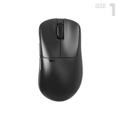 Xlite v3 Mini Gaming Mouse - Pulsar Gaming Gears Black Optical swtich Ergonomic hand palm grips